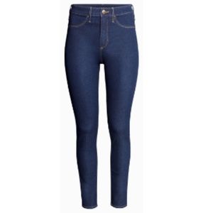 NWOT H&M Skinny, High waist, Ankle, Dark Wash, 25